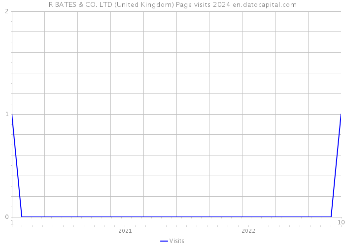 R BATES & CO. LTD (United Kingdom) Page visits 2024 