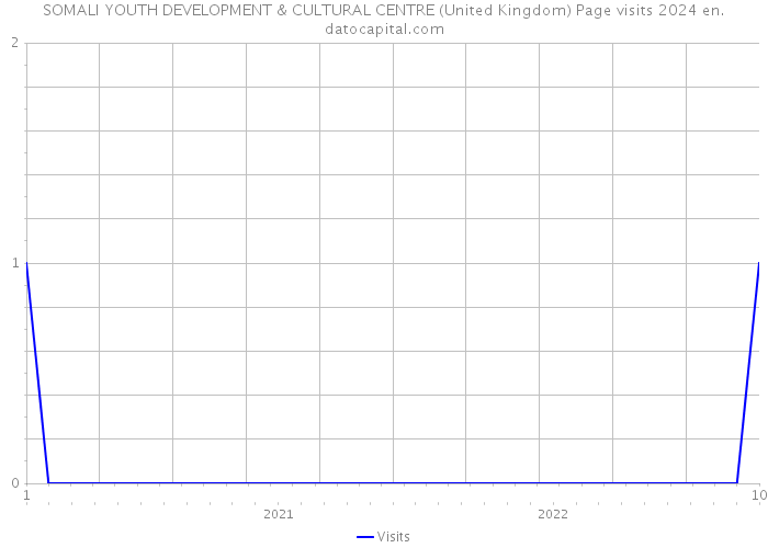 SOMALI YOUTH DEVELOPMENT & CULTURAL CENTRE (United Kingdom) Page visits 2024 