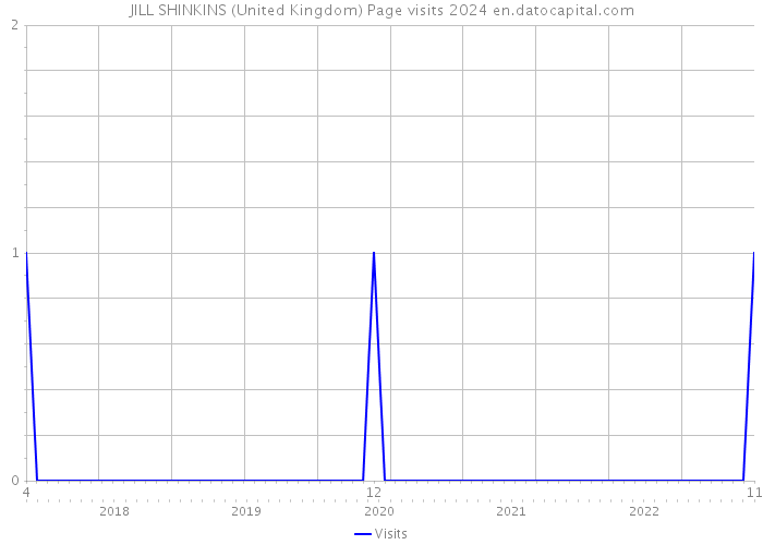 JILL SHINKINS (United Kingdom) Page visits 2024 