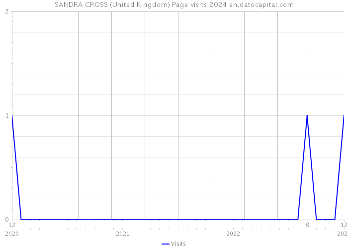 SANDRA CROSS (United Kingdom) Page visits 2024 