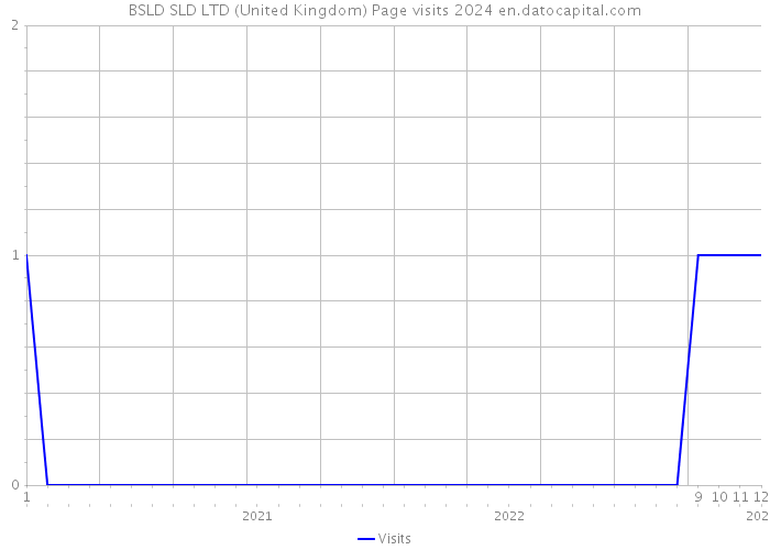 BSLD SLD LTD (United Kingdom) Page visits 2024 