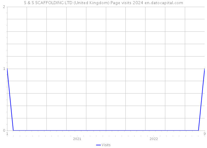 S & S SCAFFOLDING LTD (United Kingdom) Page visits 2024 