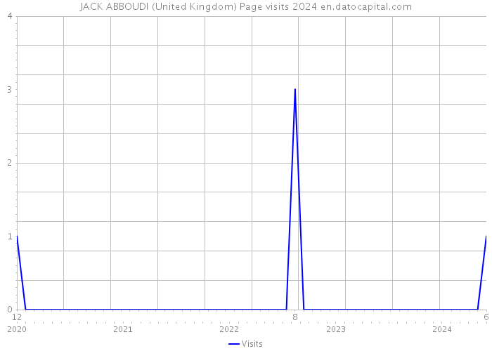 JACK ABBOUDI (United Kingdom) Page visits 2024 