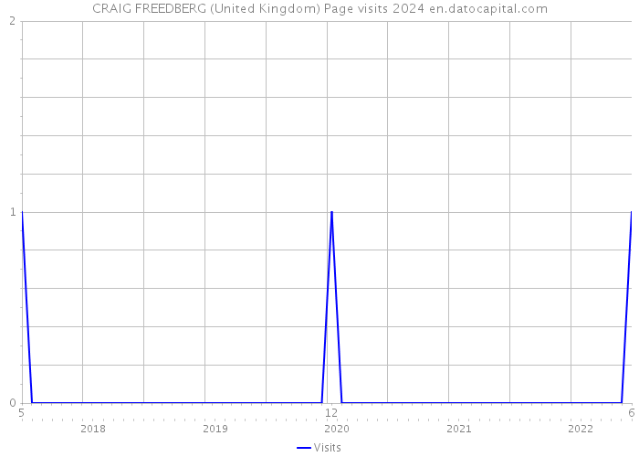 CRAIG FREEDBERG (United Kingdom) Page visits 2024 