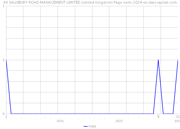 46 SALISBURY ROAD MANAGEMENT LIMITED (United Kingdom) Page visits 2024 