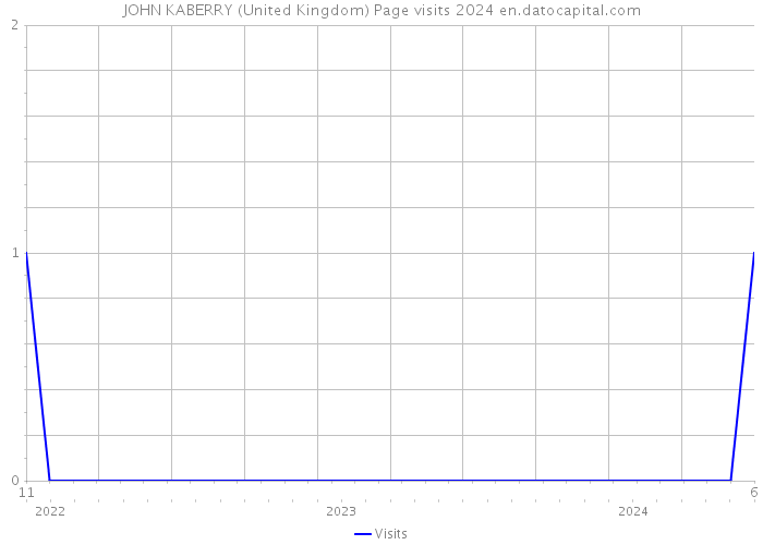 JOHN KABERRY (United Kingdom) Page visits 2024 