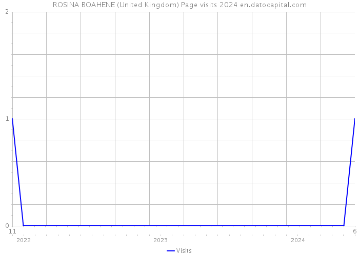 ROSINA BOAHENE (United Kingdom) Page visits 2024 