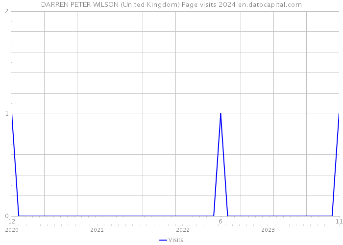 DARREN PETER WILSON (United Kingdom) Page visits 2024 