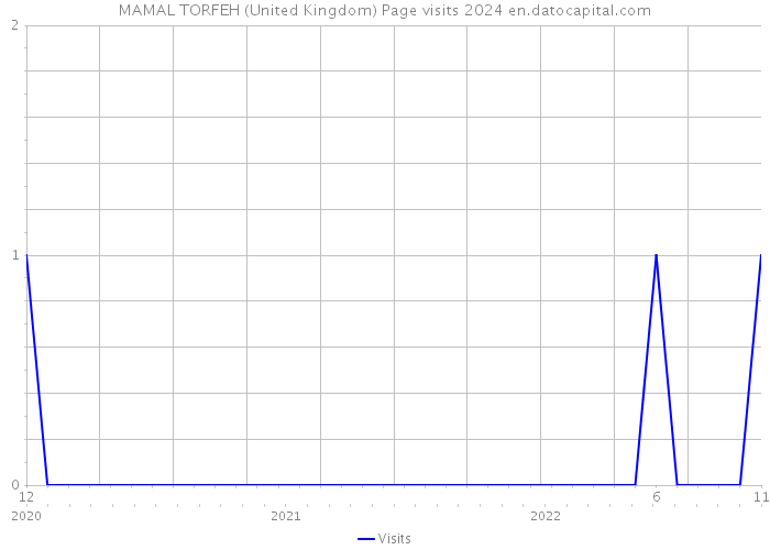 MAMAL TORFEH (United Kingdom) Page visits 2024 