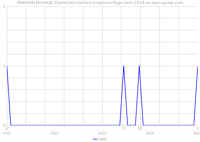 EAMONN MICHAEL FLANAGAN (United Kingdom) Page visits 2024 