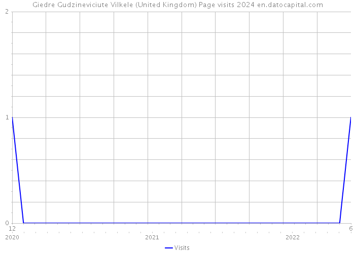 Giedre Gudzineviciute Vilkele (United Kingdom) Page visits 2024 