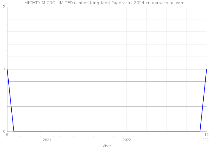 MIGHTY MICRO LIMITED (United Kingdom) Page visits 2024 