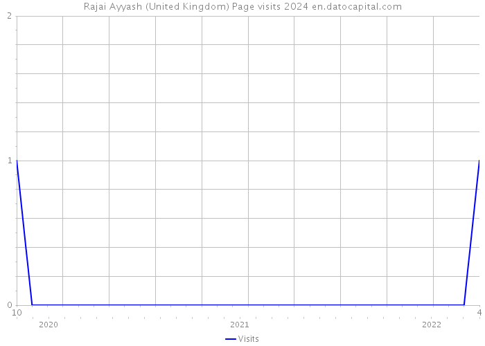 Rajai Ayyash (United Kingdom) Page visits 2024 