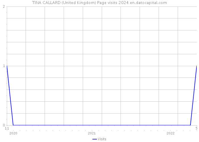 TINA CALLARD (United Kingdom) Page visits 2024 