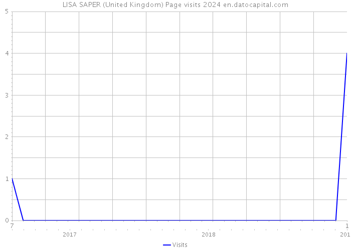 LISA SAPER (United Kingdom) Page visits 2024 