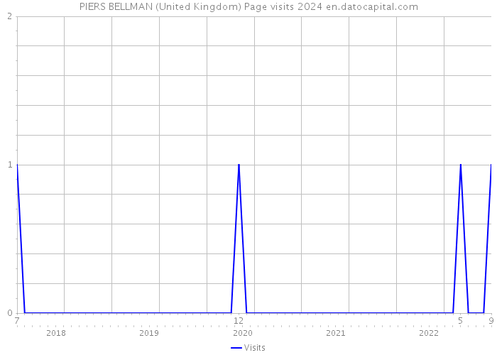 PIERS BELLMAN (United Kingdom) Page visits 2024 