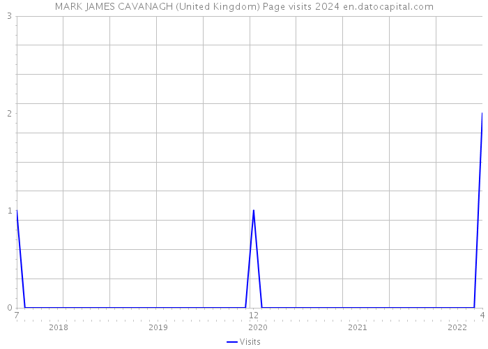 MARK JAMES CAVANAGH (United Kingdom) Page visits 2024 