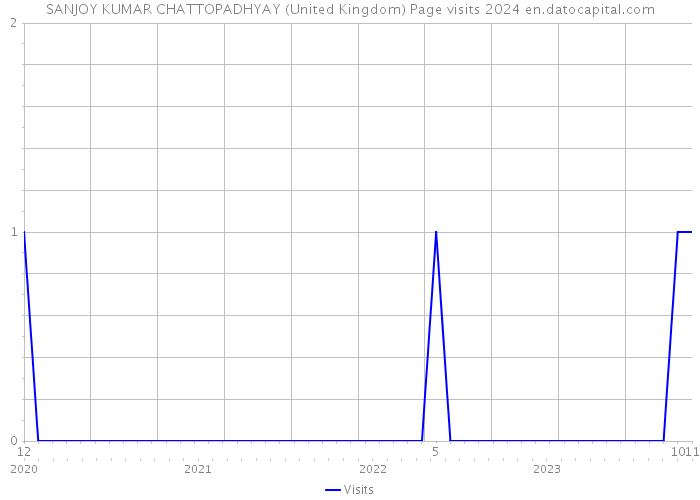 SANJOY KUMAR CHATTOPADHYAY (United Kingdom) Page visits 2024 