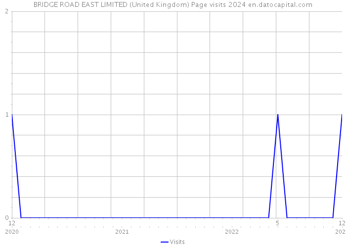 BRIDGE ROAD EAST LIMITED (United Kingdom) Page visits 2024 