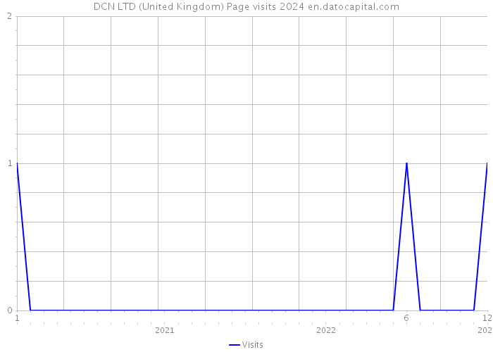 DCN LTD (United Kingdom) Page visits 2024 