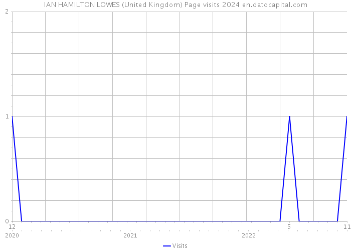 IAN HAMILTON LOWES (United Kingdom) Page visits 2024 
