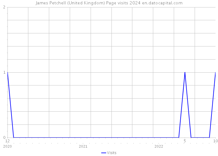 James Petchell (United Kingdom) Page visits 2024 