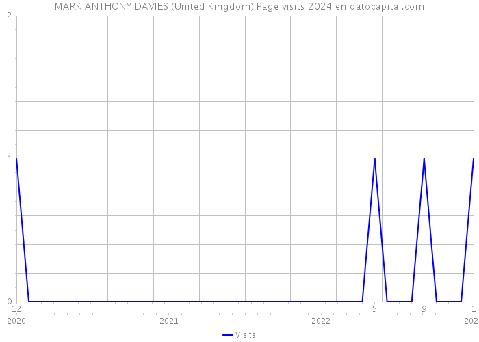 MARK ANTHONY DAVIES (United Kingdom) Page visits 2024 
