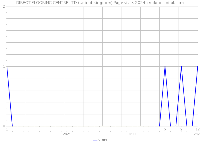 DIRECT FLOORING CENTRE LTD (United Kingdom) Page visits 2024 