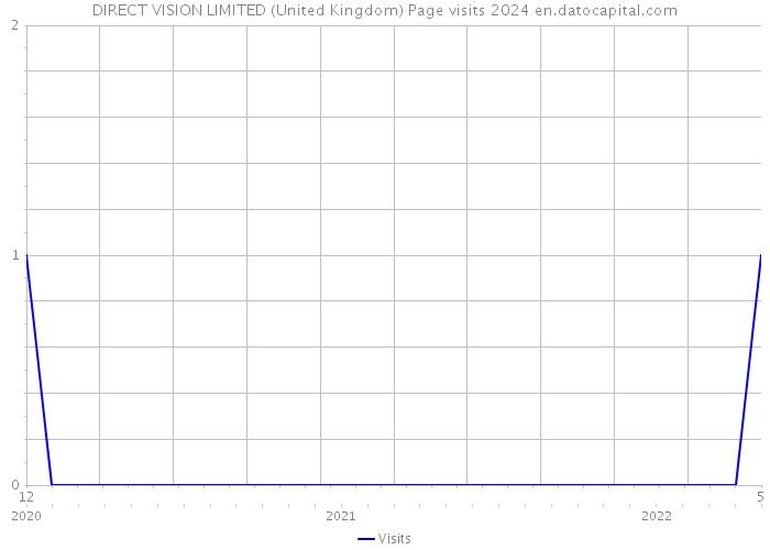 DIRECT VISION LIMITED (United Kingdom) Page visits 2024 