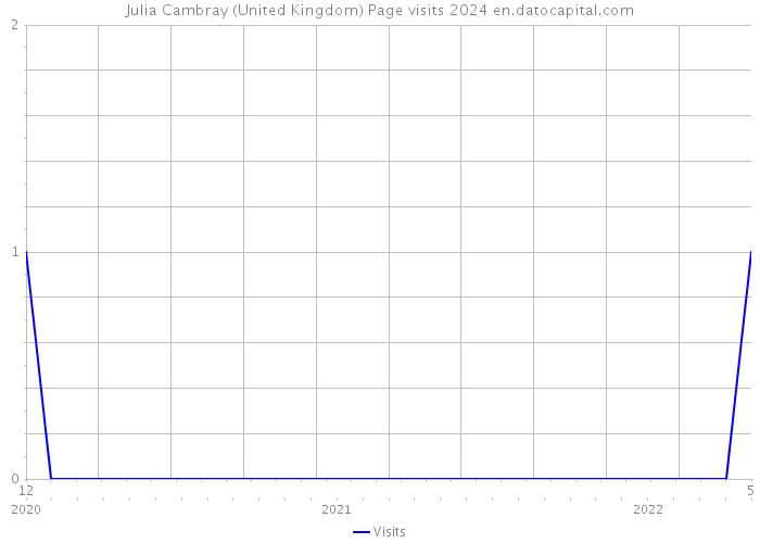 Julia Cambray (United Kingdom) Page visits 2024 
