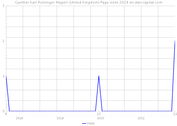 Gunther Karl Rotzinger Magerl (United Kingdom) Page visits 2024 