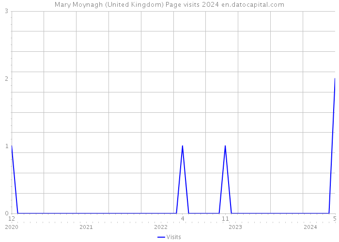 Mary Moynagh (United Kingdom) Page visits 2024 