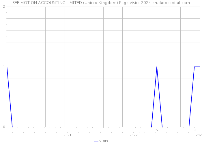 BEE MOTION ACCOUNTING LIMITED (United Kingdom) Page visits 2024 