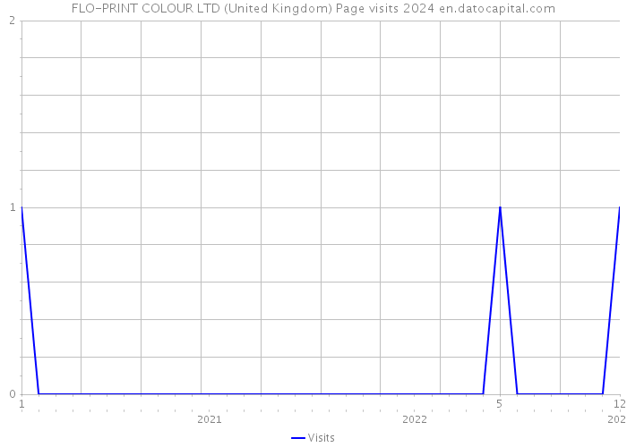 FLO-PRINT COLOUR LTD (United Kingdom) Page visits 2024 