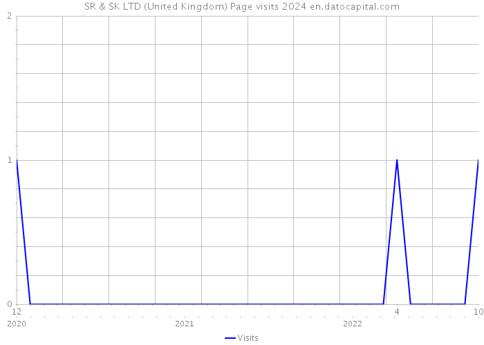 SR & SK LTD (United Kingdom) Page visits 2024 