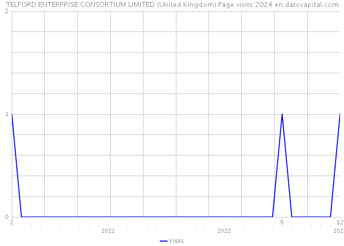 TELFORD ENTERPRISE CONSORTIUM LIMITED (United Kingdom) Page visits 2024 