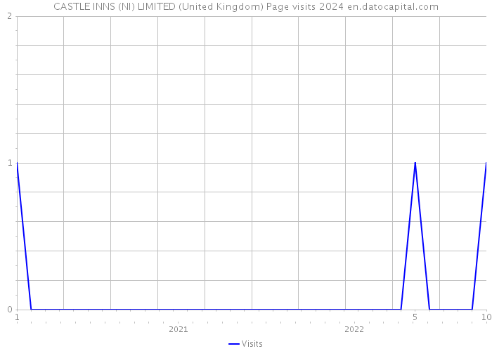 CASTLE INNS (NI) LIMITED (United Kingdom) Page visits 2024 