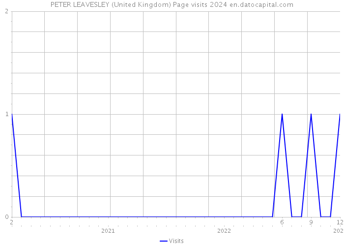 PETER LEAVESLEY (United Kingdom) Page visits 2024 