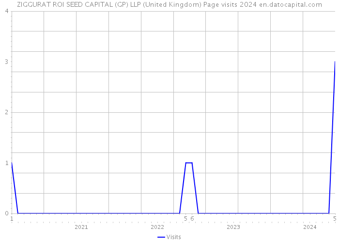 ZIGGURAT ROI SEED CAPITAL (GP) LLP (United Kingdom) Page visits 2024 