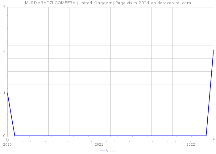 MUNYARADZI GOMBERA (United Kingdom) Page visits 2024 