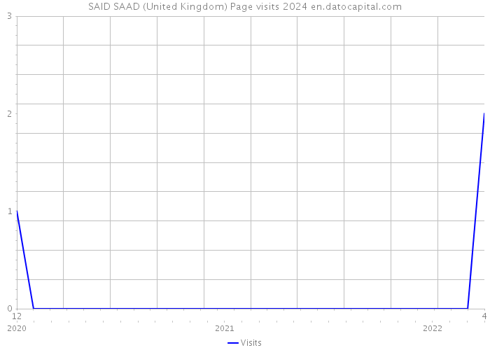 SAID SAAD (United Kingdom) Page visits 2024 
