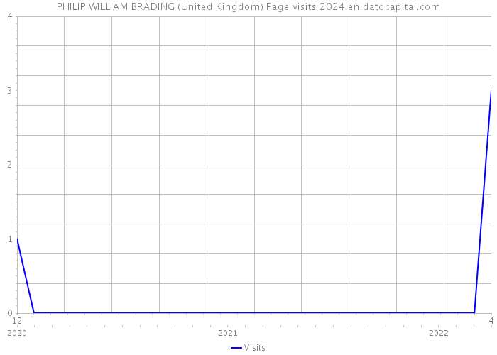 PHILIP WILLIAM BRADING (United Kingdom) Page visits 2024 