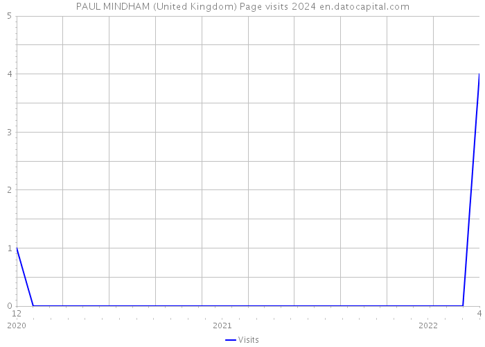 PAUL MINDHAM (United Kingdom) Page visits 2024 