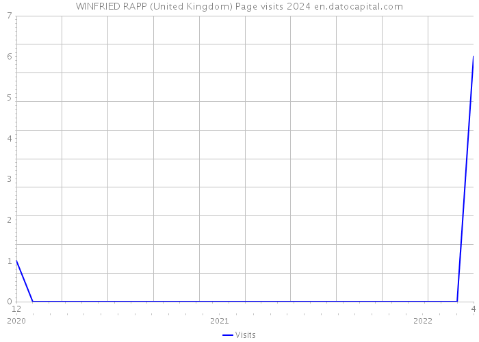 WINFRIED RAPP (United Kingdom) Page visits 2024 