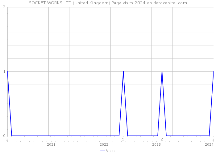 SOCKET WORKS LTD (United Kingdom) Page visits 2024 