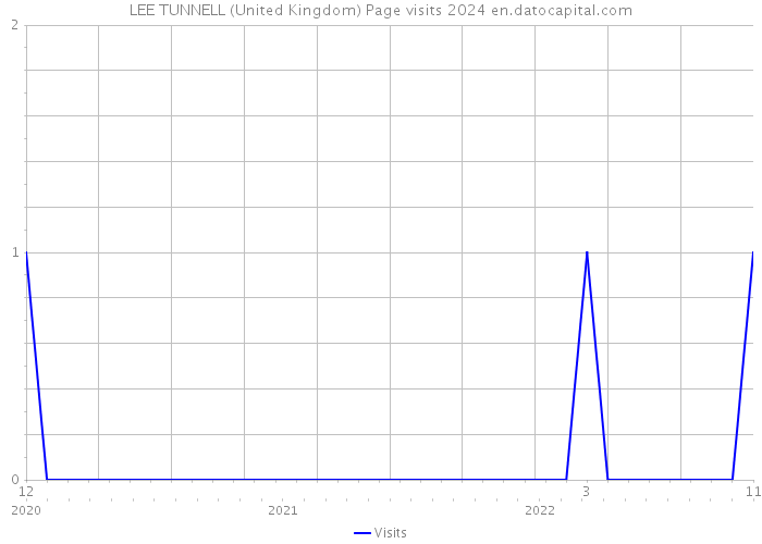 LEE TUNNELL (United Kingdom) Page visits 2024 