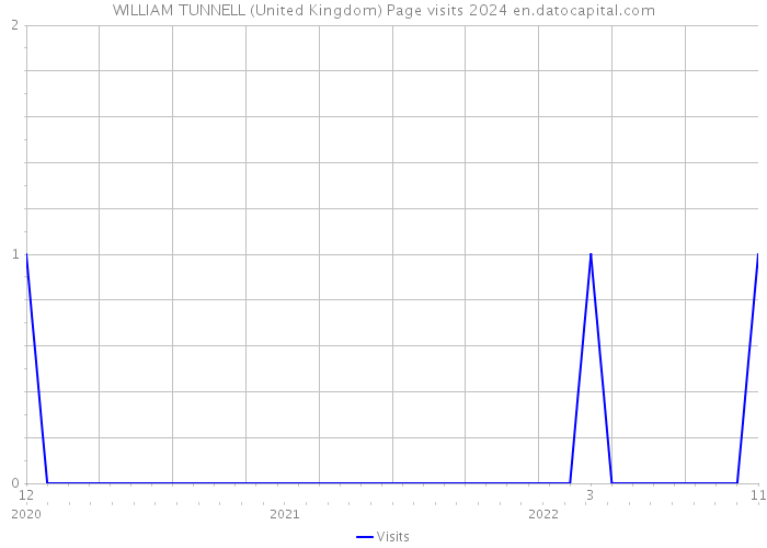 WILLIAM TUNNELL (United Kingdom) Page visits 2024 