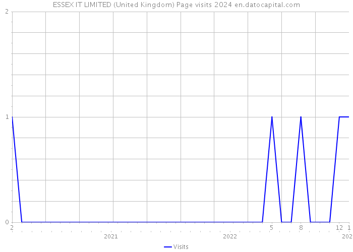 ESSEX IT LIMITED (United Kingdom) Page visits 2024 
