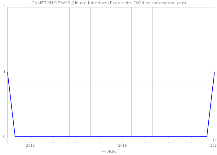 CAMERON DE WYS (United Kingdom) Page visits 2024 