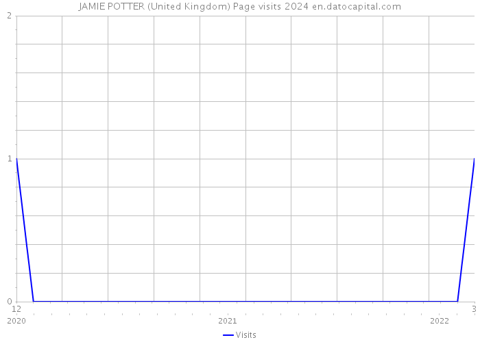 JAMIE POTTER (United Kingdom) Page visits 2024 